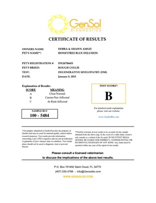 DelusitonDM results